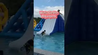 Viral!!! Watu Gedhe Aquapark Trawas #watugedheaquapark #aquaparktrawas