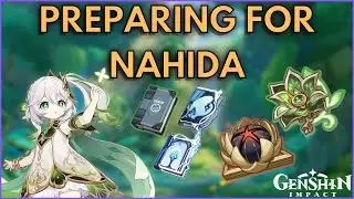HOW TO PREFARM FOR NAHIDA | My current build, artifacts, weapons, team comps | Genshin Impact 3.2