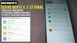 WOW SCENE6 FITUR GAMING NON-ROOT !!! CARA MENGGUNAKAN SCENE6 UNTUK FITUR GAMING DAN DAILY TANPA ROOT