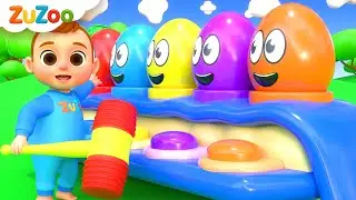 Ovos Surpresa Coloridos | Músicas Infantis | ZuZoo em Português - Canções Infantis