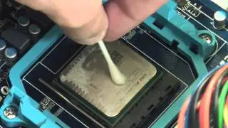 How to remove thermal paste