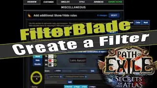 Advanced Guide to Path of Exile 1 - Custom Filters