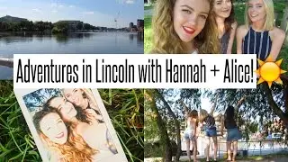 VLOG: Adventures in Lincoln with Hannah + Alice!!