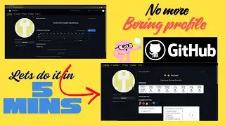 How to Make GitHub Profile Look Professional 💻🔥 | Before & After Transformation