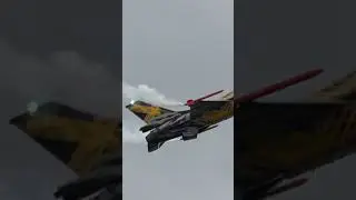 F-16 HIGH ALPHA #aviation #airshow #shorts #f16