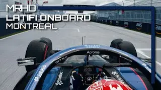 Assetto Corsa F1 2022 Latifi Onboard Montreal