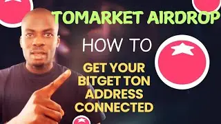 Tomarket Airdrop: How to get your bitget wallet address connected to Tomarket #tomarket #bitget