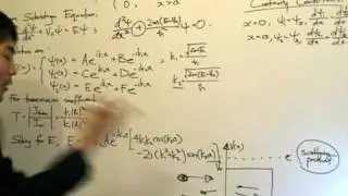 QM4.1: Potential Barrier E ≥ V - The scattering problem