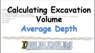 Calculating Excavation Volume  Average Depth