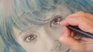 Volto Orientale - Ritratto, modifica occhio