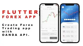 Flutter Speed Code - Create Forex Trading App using Flutter and OANDA Api.