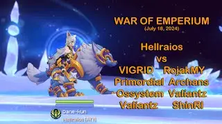 [ ROM SEA ] Fenrir POV: Hellraios WOE 2024-07-18