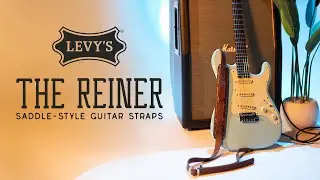 Levy’s REINER Series Leather Guitar Straps