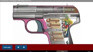 Pieper Bayard pistol Model 1908 explained - Android APP - HLebooks.com