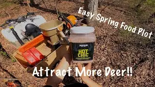 Spring Food Plot For Deer And Turkey (EASY FOOD PLOT)