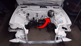 JUNKYARD RESCUED CRX 19: Engine Bay Goodies !