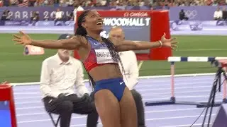 Tara Davis Woodhall, Women's Long Jump Final Paris 2024 Olympics #olympics2024 #taradaviswoodhall