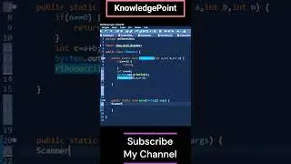 Fibonacci Series using Recursion In java || Recursion Program