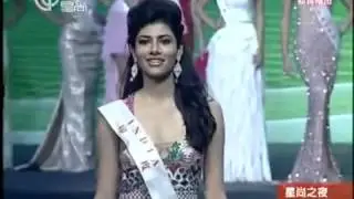 Miss World 2012 Evening Gown India, Vanya Mishra
