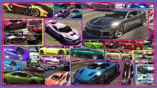 GTA 5 I 50 PAINT JOBS I Crew Colors I BEST OF 2022