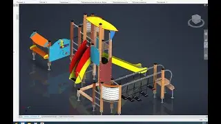 Детский игровой комплекс Autodesk Inventor Professional 2021