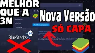 NOVA VERSÃO DO BLUESTACKS 4, MELHOR QUE O BLUESTACKS 3N !! SÓ CAPA- FREE FIRE