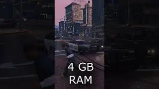 GTA 5 - RAM COMPARISON 2GB VS 4GB 