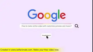 Google Search Logo - Intro video for YouTube channel -  No Copyright, without watermark animation