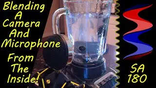 Camera In A Blender, 4K Video and Sound!
