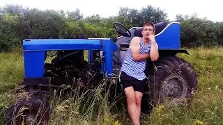 A DIY TRACTOR. I built it from what I had... Diesel Tractor #1