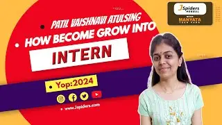 Watch as Patil Vaishnavi Atulsing embarks on an incredible journey after landing an internship!