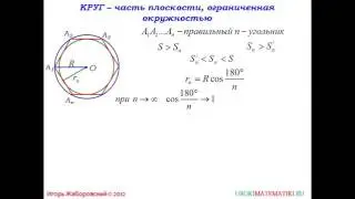 110 Площадь круга