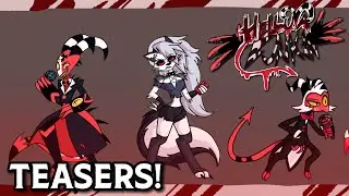 HELLUVA BOSS FUNKIN' TEASERS!!! | LOONA, BLITZO, DOOMGUY, ALASTOR, BAD MOXXIE, STOLAS AND MORE!!!