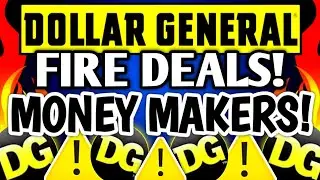 FIRE $5 OFF $25 DEALS! MONEY MAKER! DOUBLE DIP GLITCH?! DOLLAR GENERAL COUPONING THIS WEEK