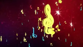 Upbeat Music Inspired Abstract Motion Graphics