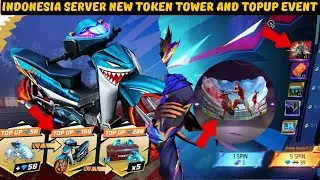 Indonesia server new token tower event & free incubator voucher || ff indonesia server new event 🎯