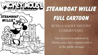 Behold! Mickey Mouse in Steamboat Willie (1928)