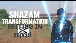 Shazam transformation editing in capcut superhero video editing capcut editing #vfx#vfxshorts#viral