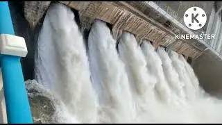 Bhavani Sagar Dam|| Dam in Tamilnadu || Water flowing