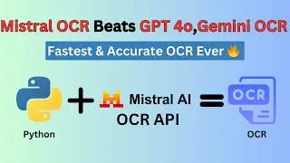 Mistral AI OCR API 🔥 Beats ChatGPT-4o, Azure & Gemini! | Extract Text from Images & PDFs with Python