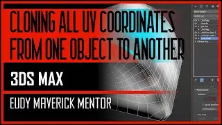 Cloning All Your UV Coordinates From One Object To Another