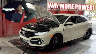 First Dyno Pulls In Our Full Bolt On Type R!