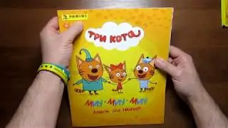 Three cats | Album sticker | Panini