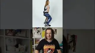 Невероятный стоячий стул! Как вам?