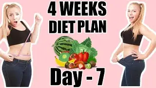 4 week fat burning meal plan | Day 7 | Weight loss and muscle building | Free diet plan