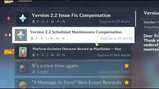 number 1 priority after maintenance | Genshin Impact