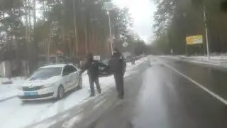 Поговорил с полицией красиво… СВЯТОГОРСК