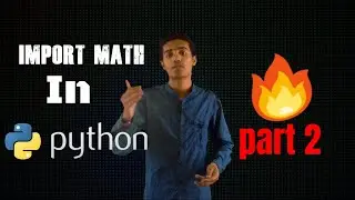 Import math module || in python || part 2 || Python tutorial in Hindi || Learn python with comppoint