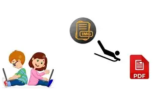 Converting images to pdf in computer