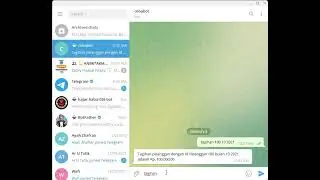 bot telegram dengan mysql